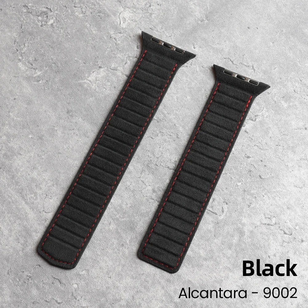 YMW Magnetic ALCANTARA Strap for Apple Watch Ultra 3 Band Accessories for iWatch