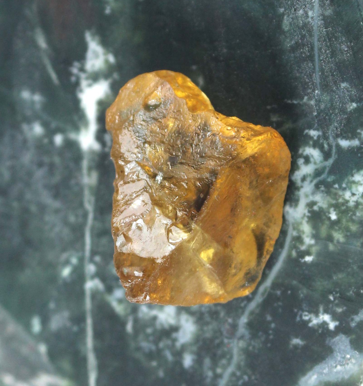 Yellow Grossular Garnet 26.75 Ct Natural Gemstone Rough Certified T37043
