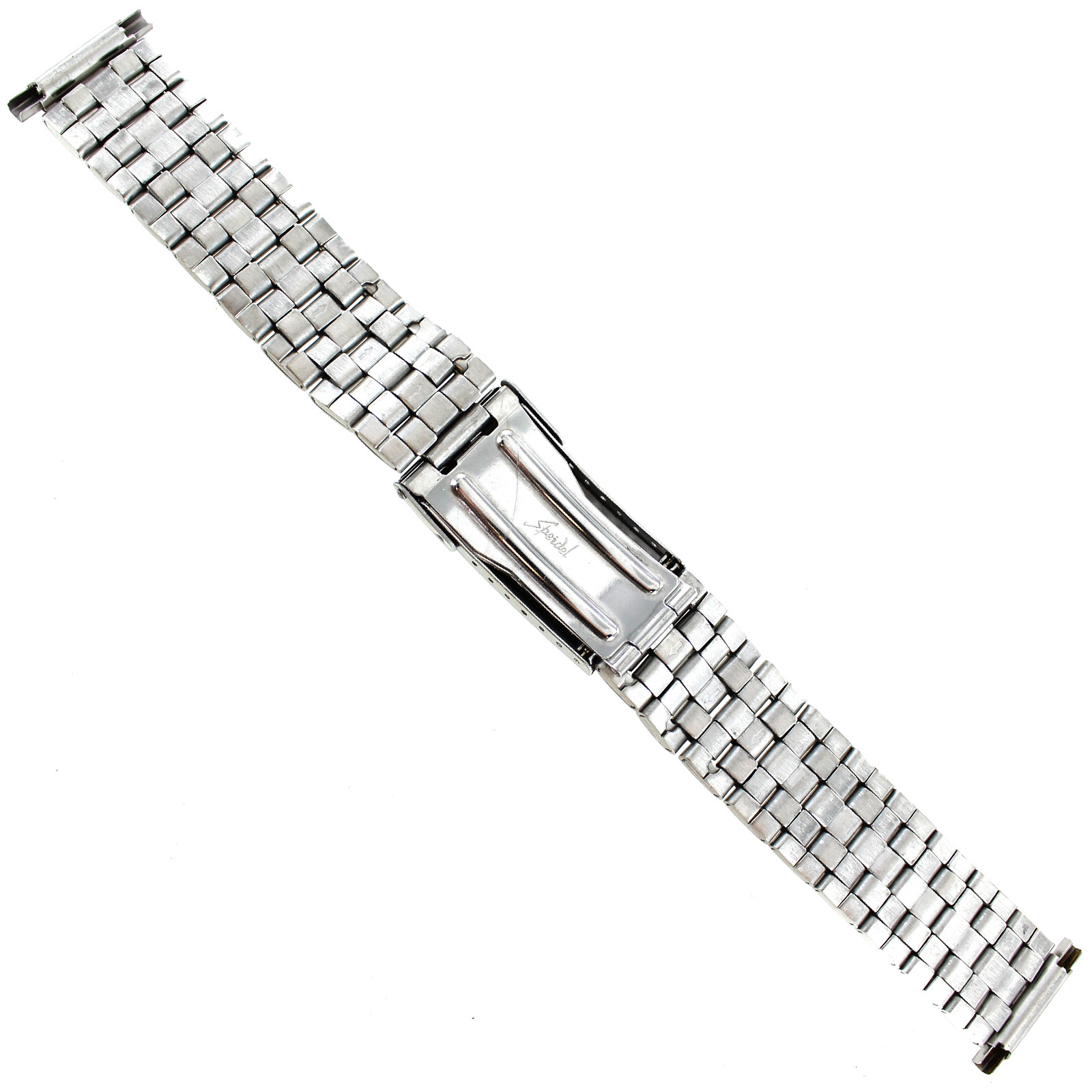 16-22mm Speidel Semi-Solid Stainless Steel Buckle Clasp Mens Band X-LONG 151WR