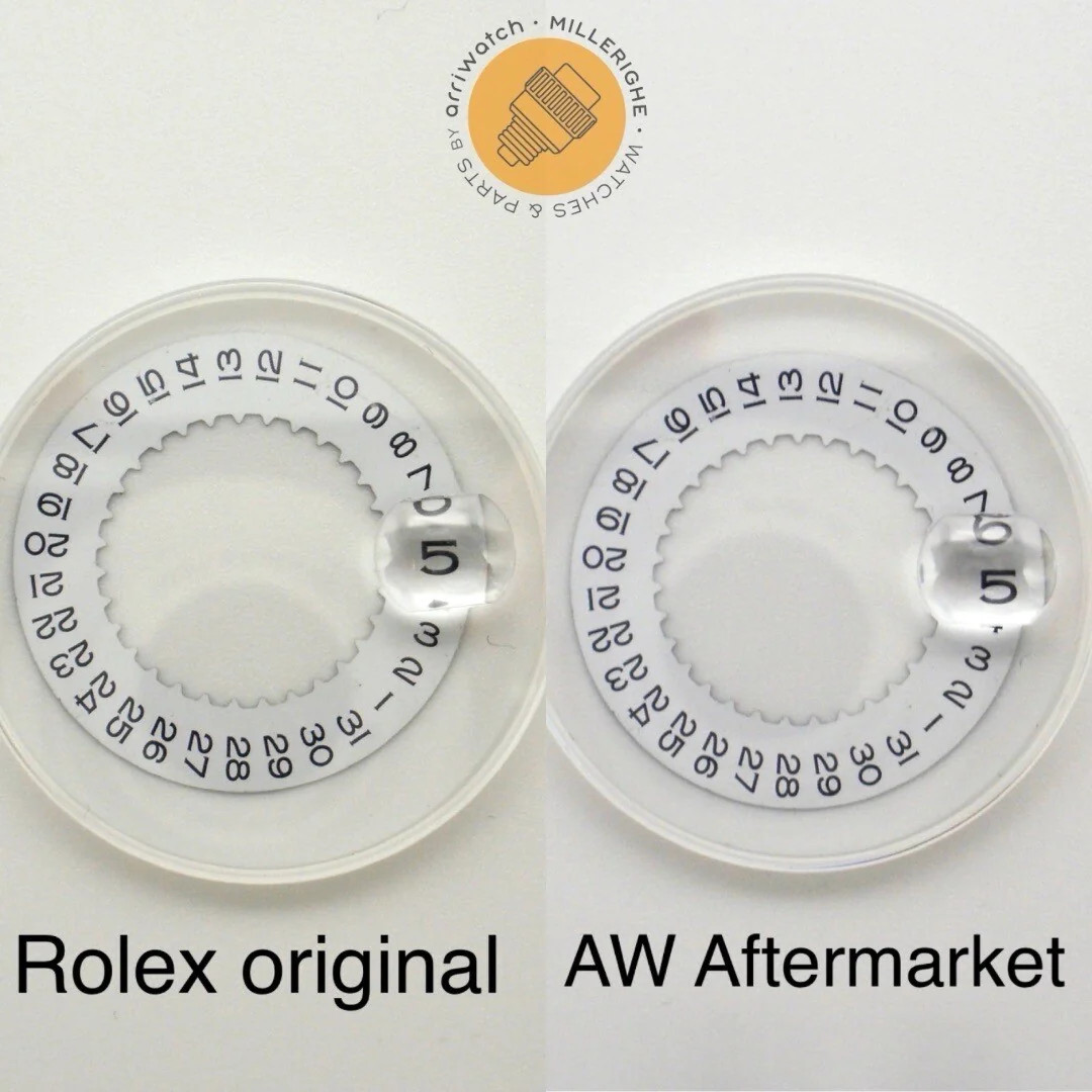 Rolex Sapphire Crystal 25- 295C- C1 Vetro Zaffiro LOGO Datejust Submariner GMT