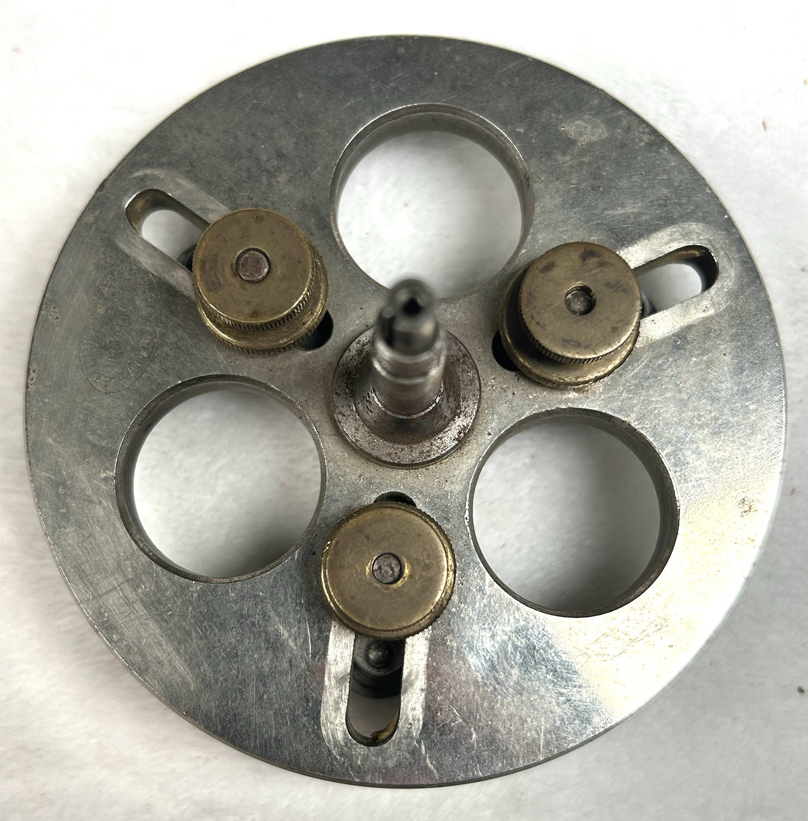 American Watch Tool Co. 3 Jaw Face Plate Chuck for 8mm Watchmaker’s Lathe