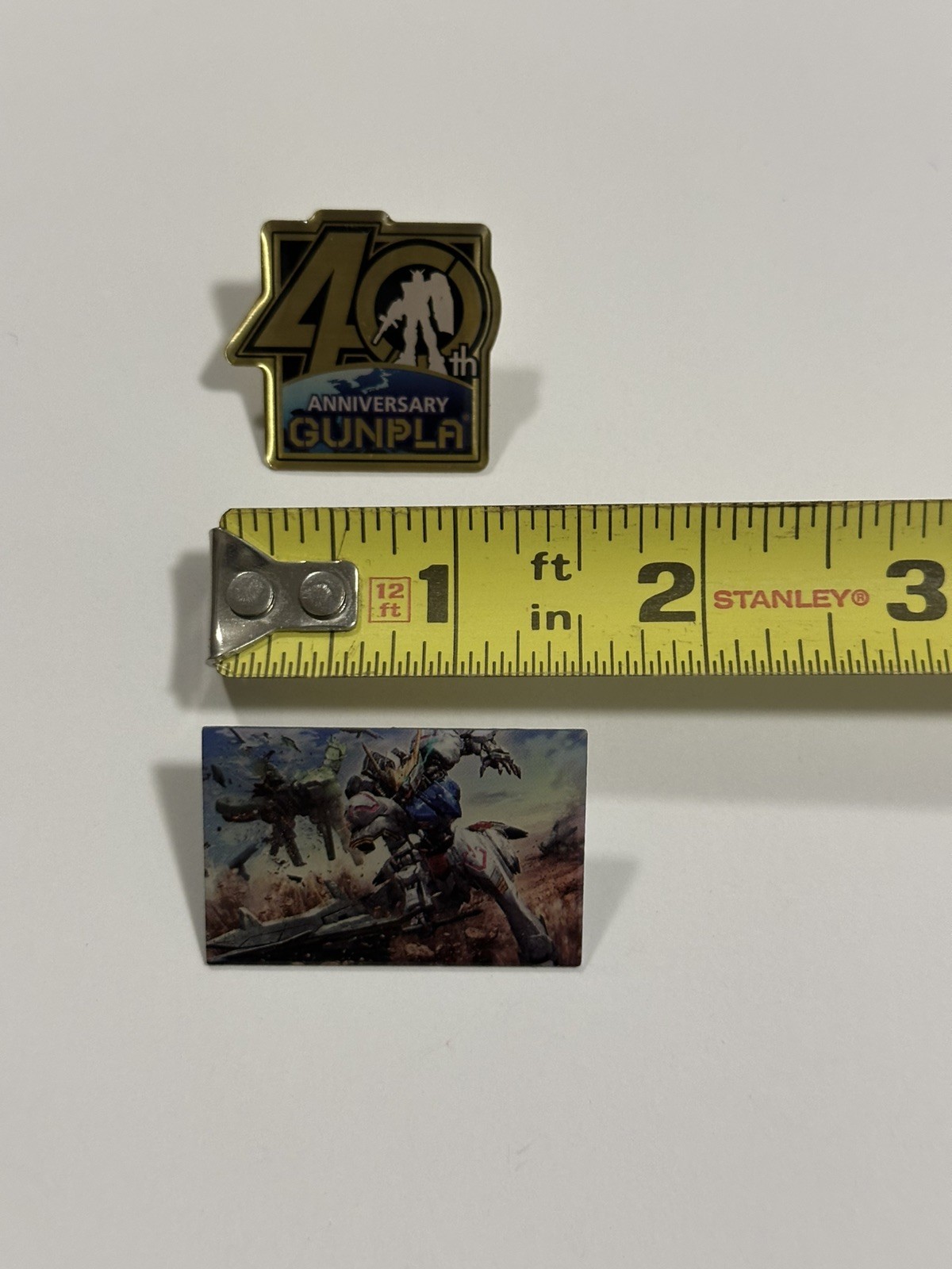 Bandai GUNDAM GUNPLA 40th Anniversary Pin SDCC 2021 Exclusive SOTSU SUNRISE