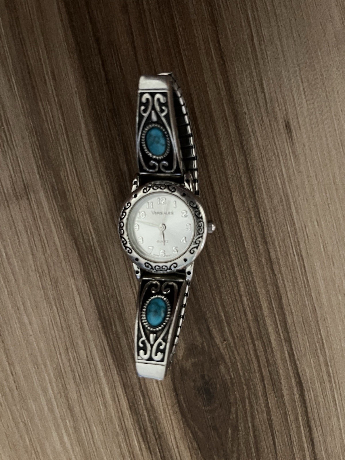 Varsales Ladies Native America Style Faux Turquoise Stretch Band