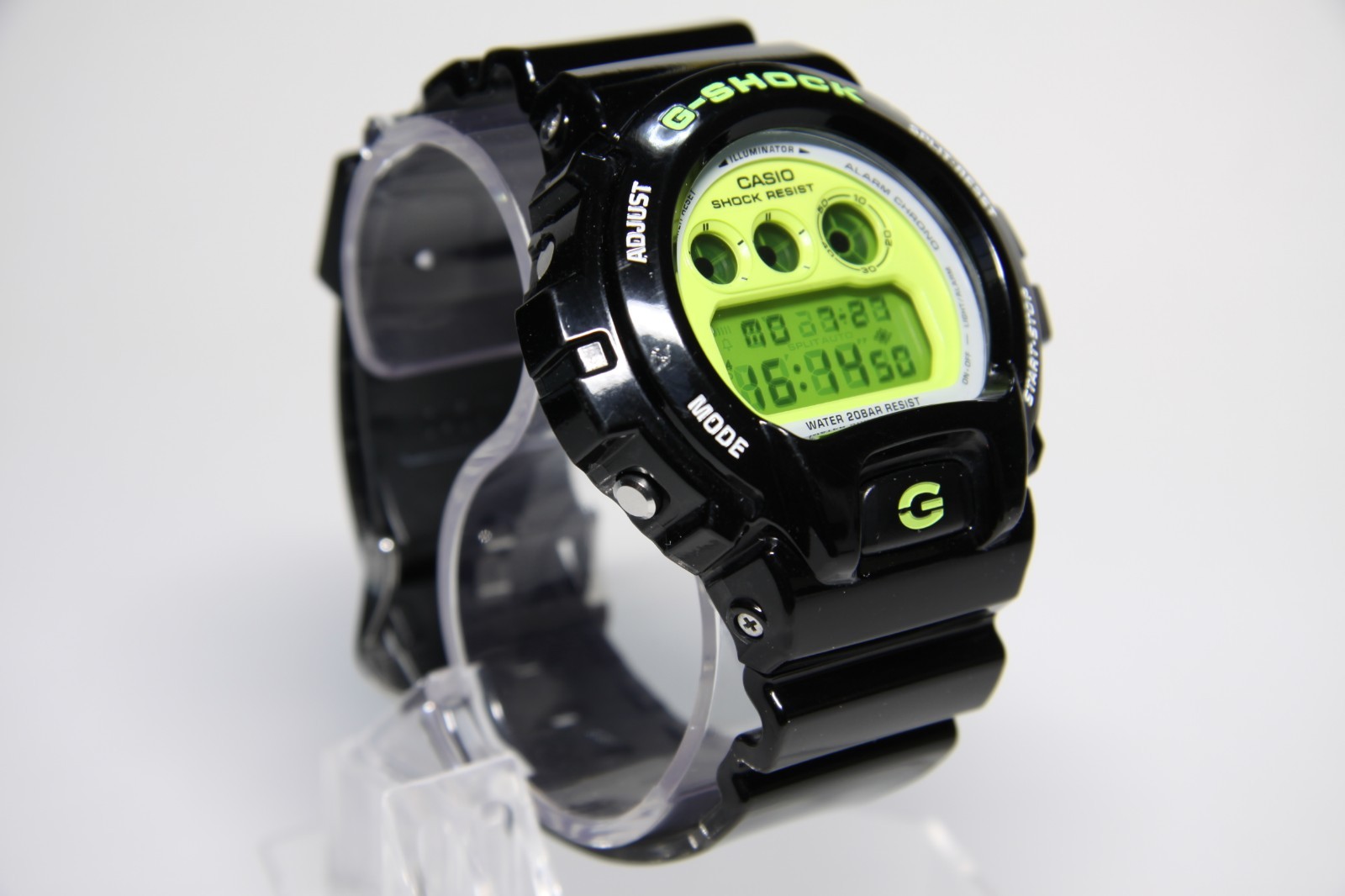 Casio G-SHOCK DW-6900CS-1JF Crazy Colors Black Digital Resin Watch Japan