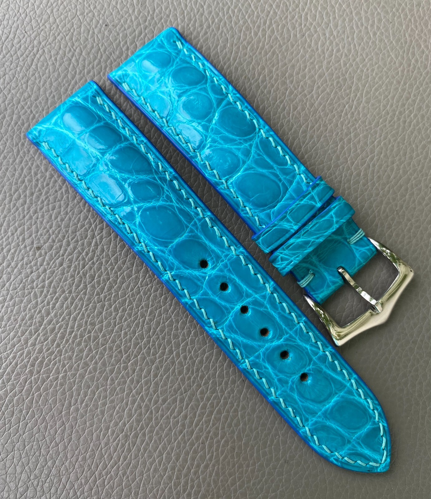 Genuine Skin Watch Strap Band Size 14 15 16 17 18 19 20 21 22 23 24 25 26mm