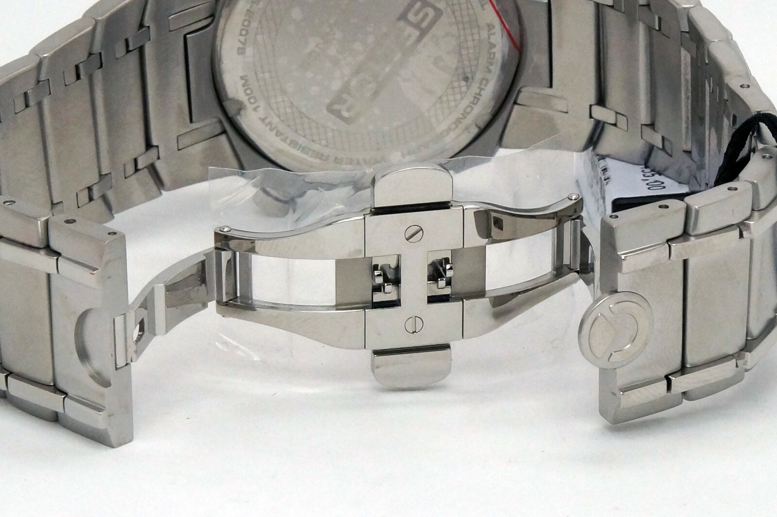 NEW SECTOR R3271695125 SWISS ALARM CHRONOGRAPH STEEL SPORT WATCH ANALOG QUARTZ