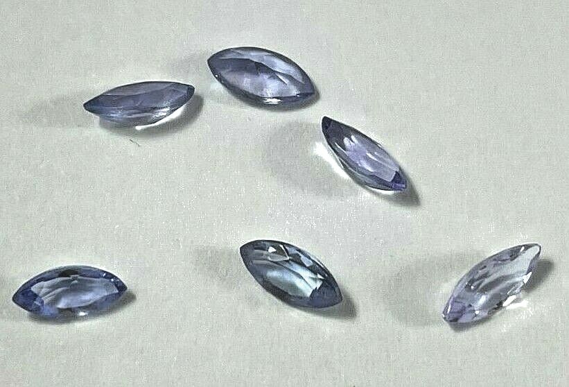 Lot Of 1.52 Carats Of Approximately 6 X 3 MM Marquise Tanzanite Loose Stones