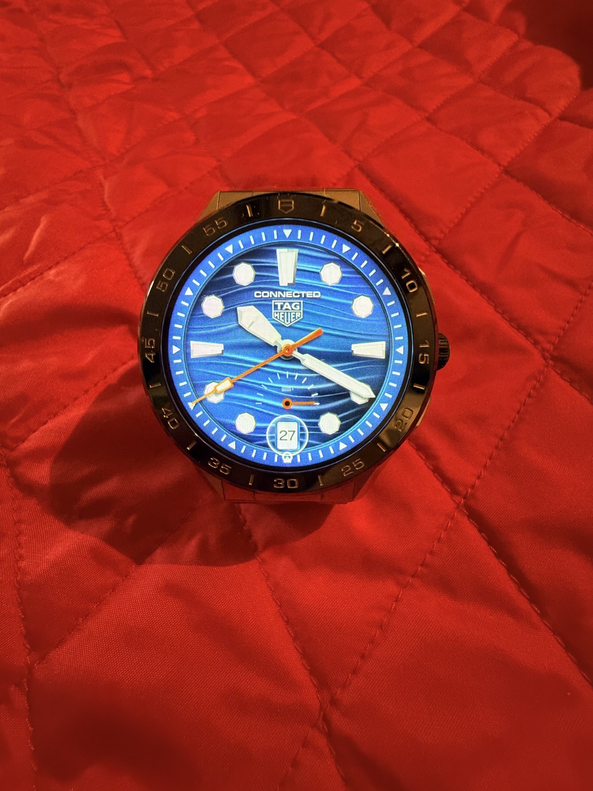 TAG Heuer SBG8A E3 Connected Men’s Stainless Steel with 2 bands