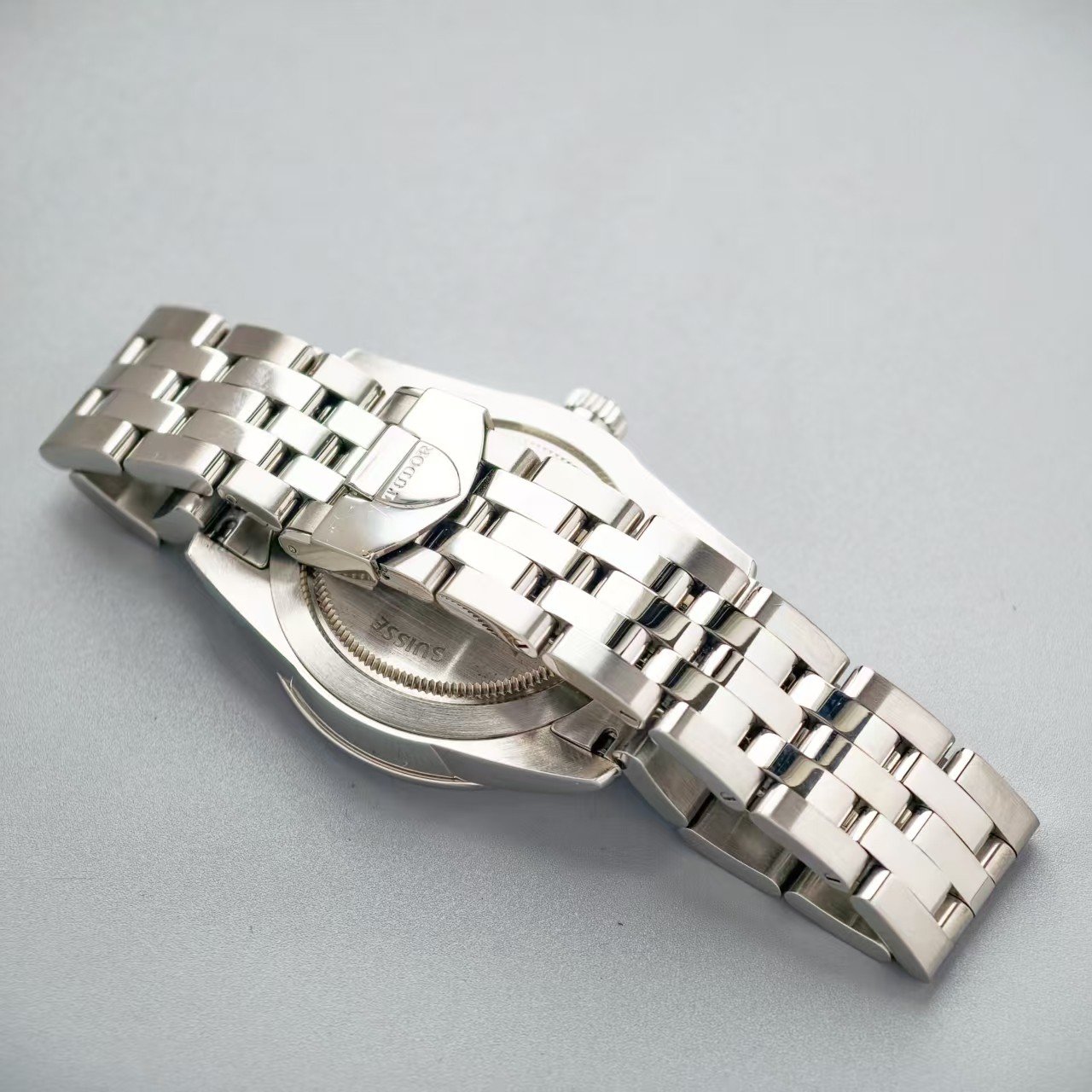 Tudor Sliver Scale Dial Glamour M55000-0005 Men’s Watch Automatic 36mm Date