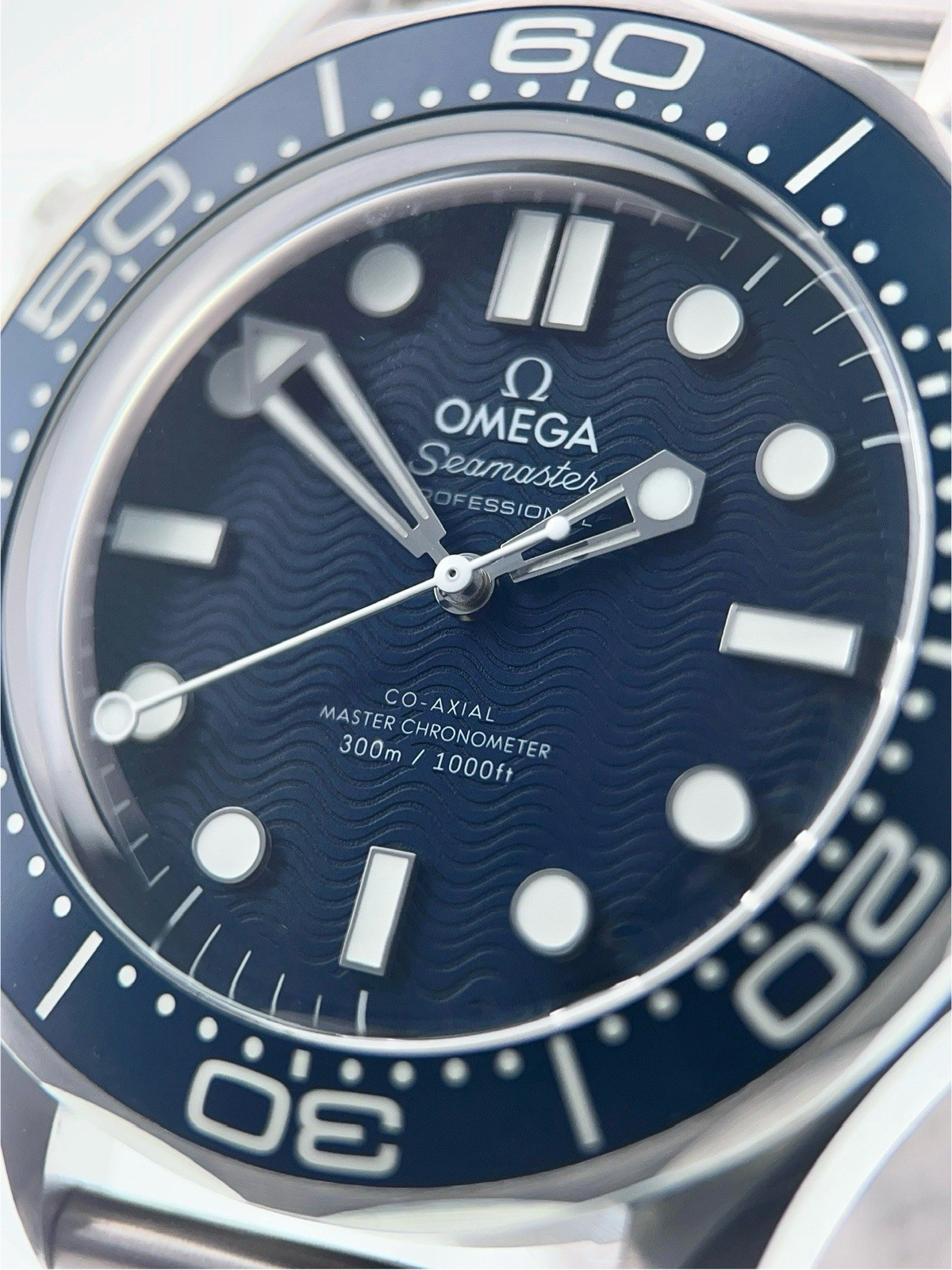 NEW 6/2026 Omega Seamaster Steel Blue Dial 42mm Auto Watch 210.30.42.20.03.002
