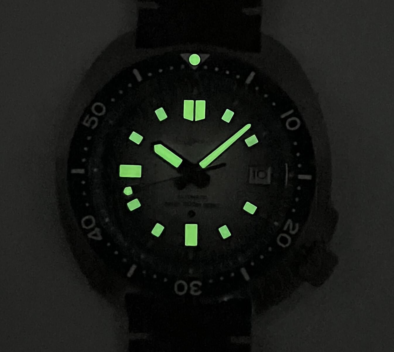 Heimdallr Sharkey TITANIUM Turtle 6105 Willard NH35 Dive 200M Automatic Watch C3