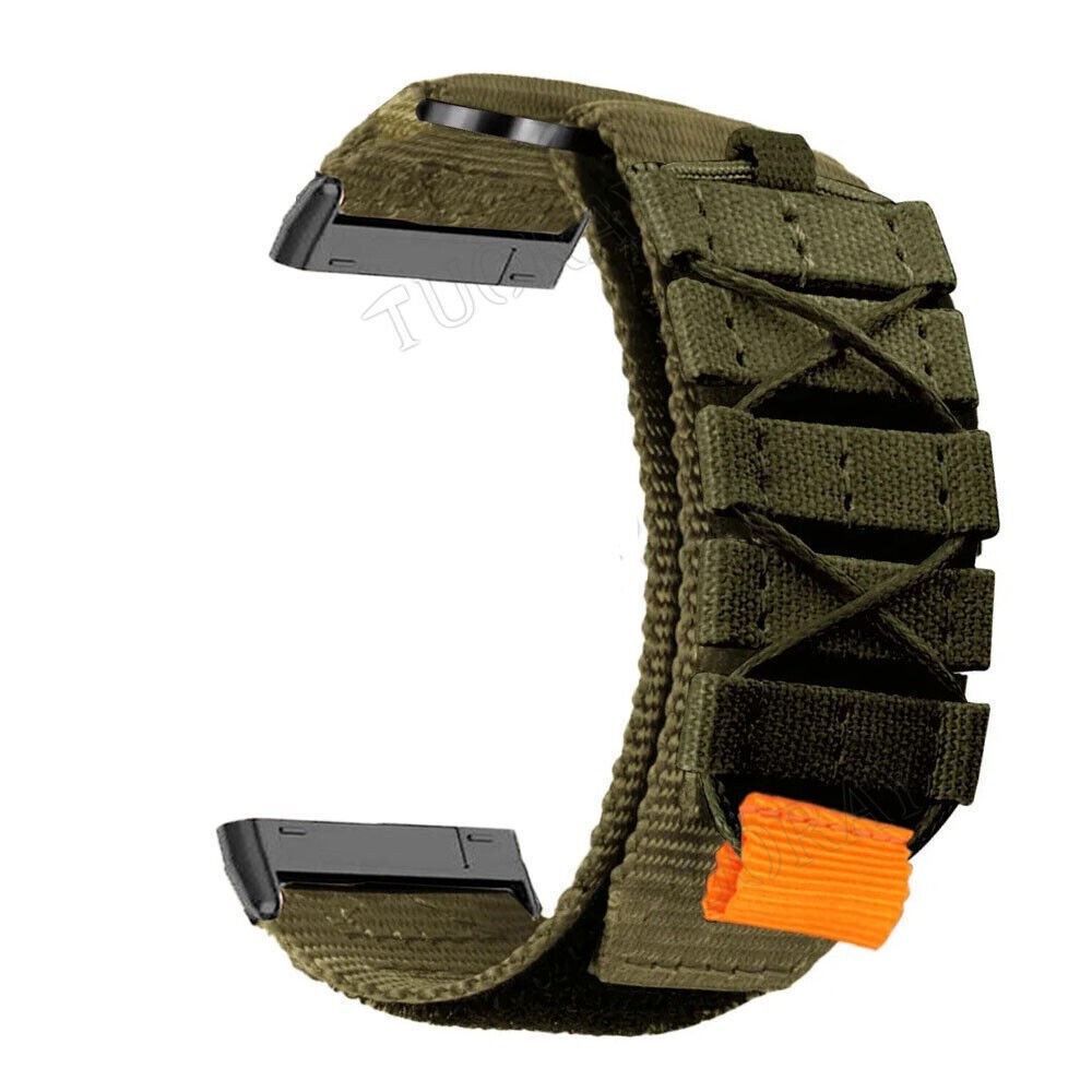 Watch Band Rugged Nylon For Fitbit Versa 4 / Versa 3 Sense 2 1 Bracelet Strap