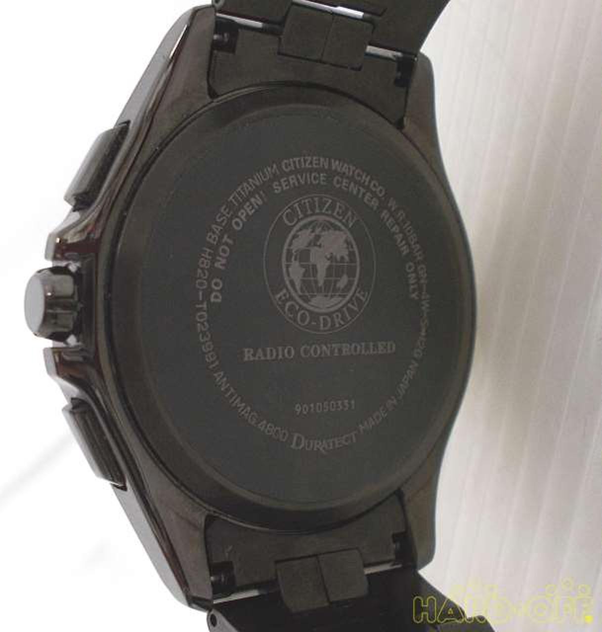 ATTESA Black Titanium Series Model H820 T023991 CITIZEN