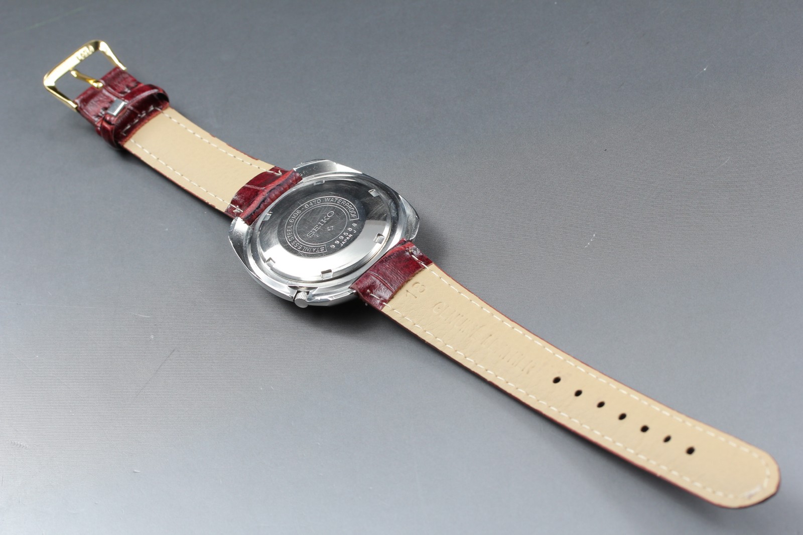 Vintage 1969 [Exc+5] SEIKO 5 ACTUS 6106-8470 Automatic 25J Kanji Men’s Watch