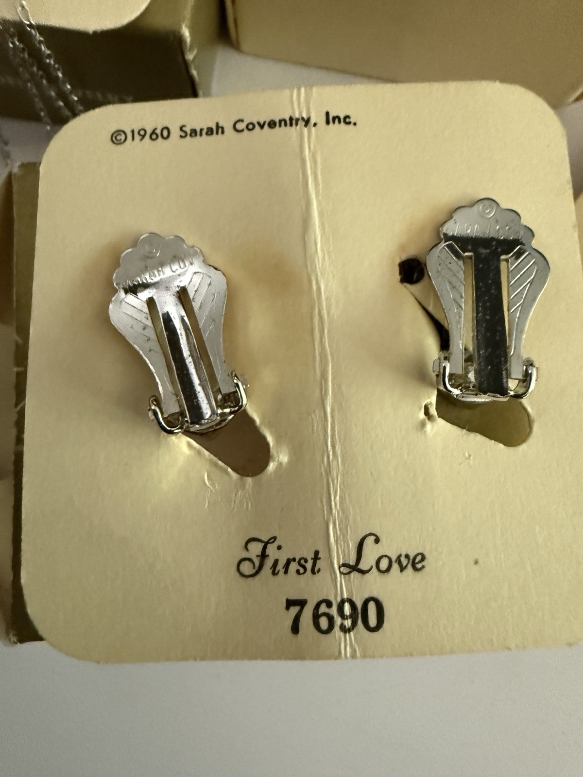 Vtg Sarah Coventry Cufflinks 5920 NOS Blue Rhinestone Lot of 6 In Original Boxes