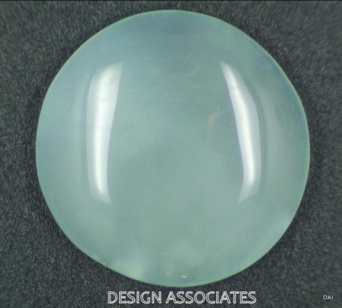 AQUAMARINE CABOCHON ROUND CUT 53.5 CT. OUTSTANDING BLUE COLOR TREATED 179244