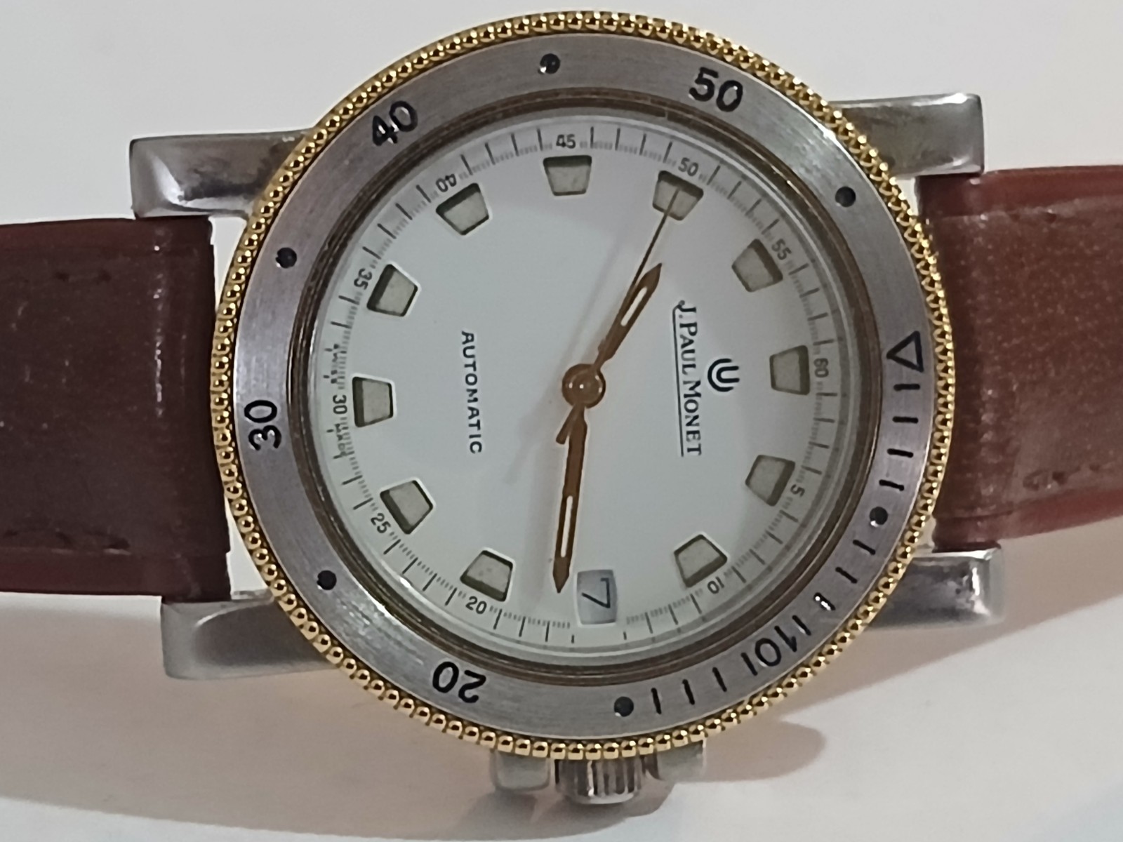Vintage J. Paul Monet Eta 2824-2 Automatic Wrist Watch