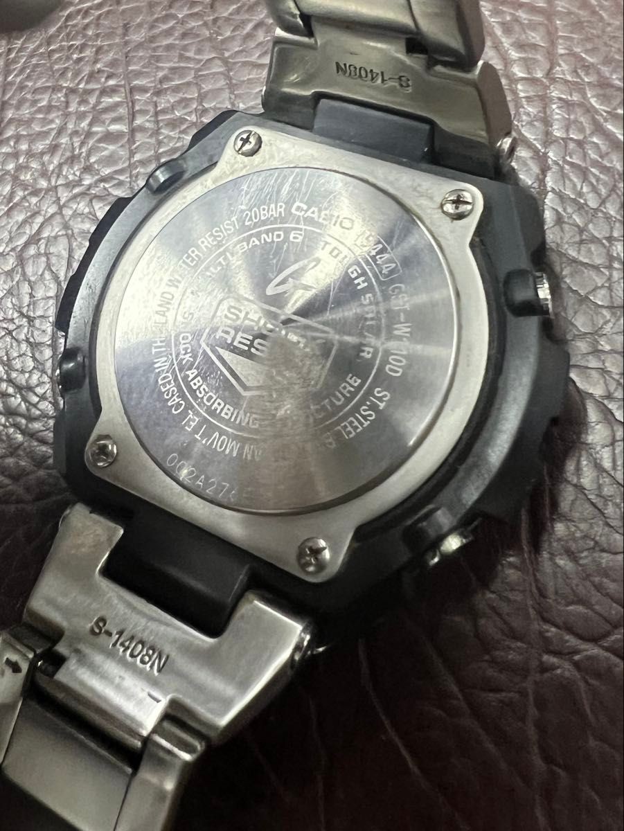 CASIO G SHOCK G STEEL GST W110D Radio Solar Multi Band 6