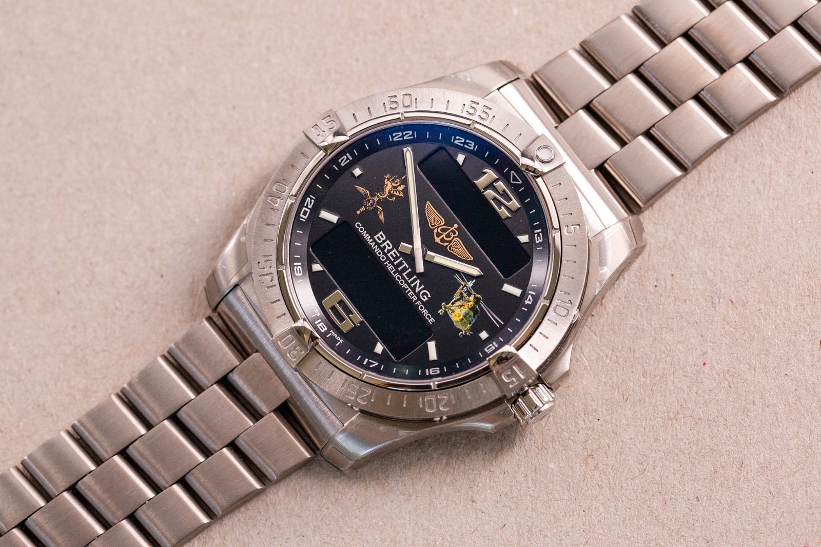 BREITLING Aerospace COMMANDO HELICOPTER FORCE Sea King Military Limited Edition