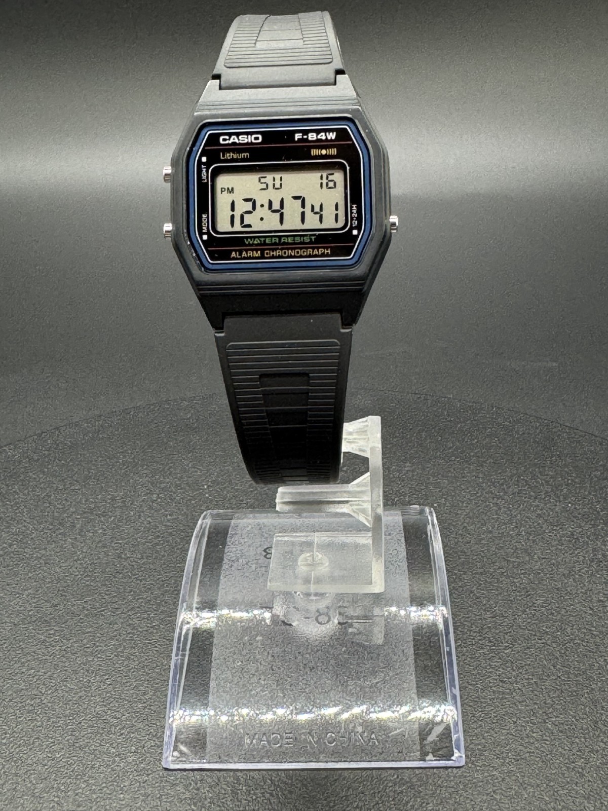 CASIO Collection F-84W-1QJH Black