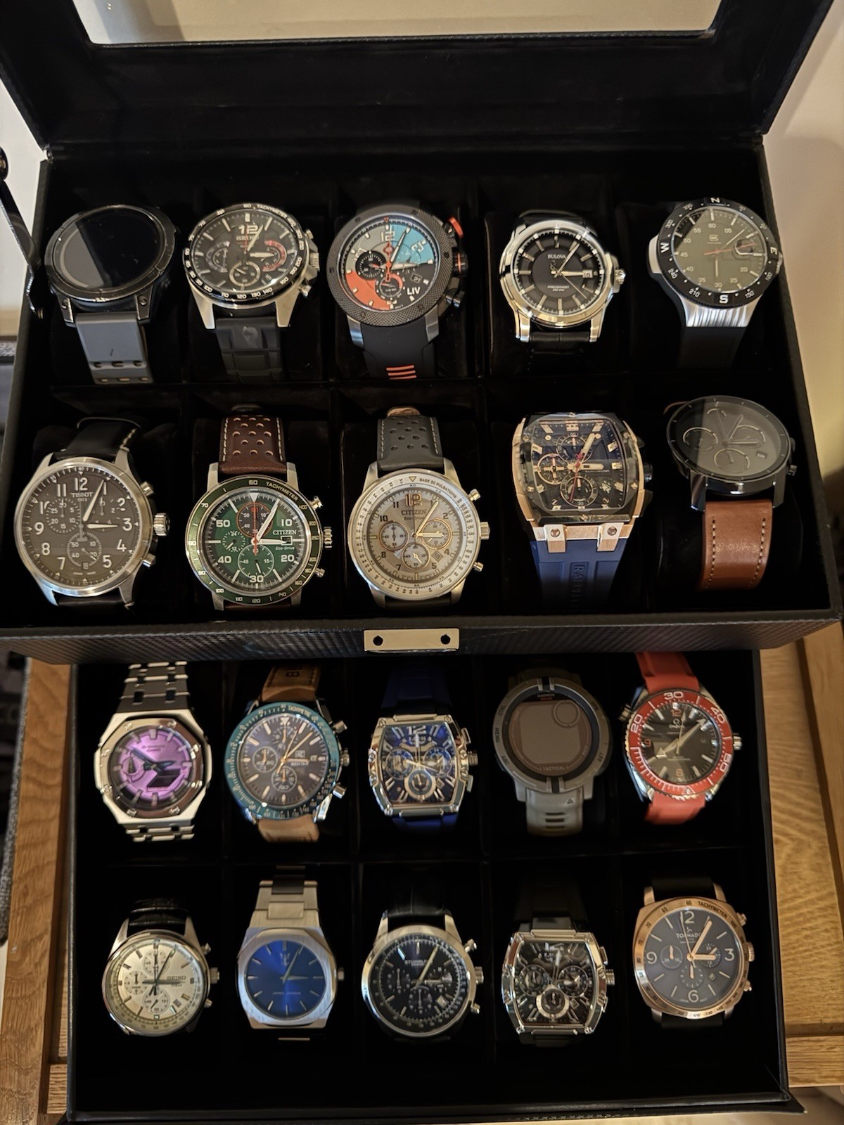 20 watches, Tissot Citizen Bulova Seiko Henry Archer Liv,Men’s Watch Mixed Lot