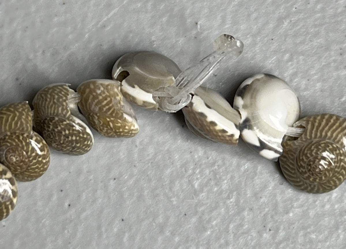 Vintage Hawaiian Tropical Shell Necklace Lot Seashell Lei Beach Boho 3 Piece