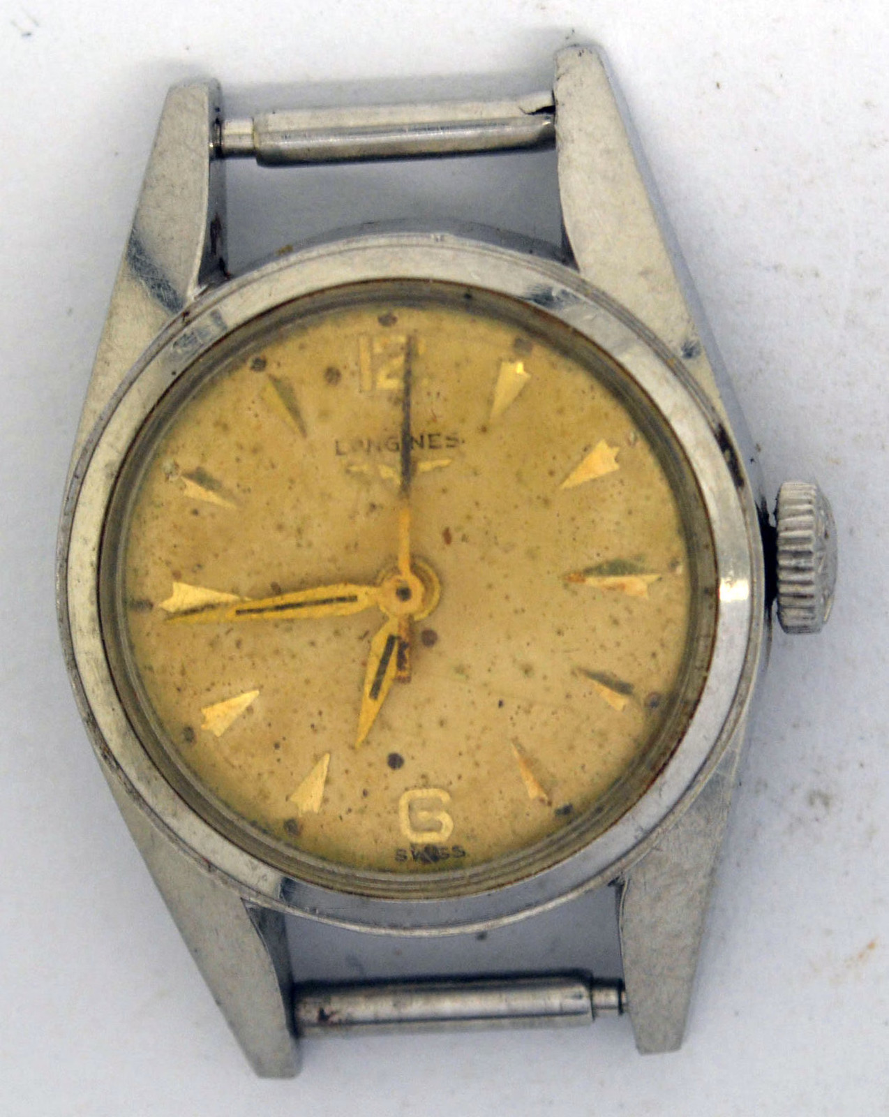 Vintage LONGINES Steel Ladies Wristwatch. Ref: 6657-2, Cal: 14.16S. For Repairs