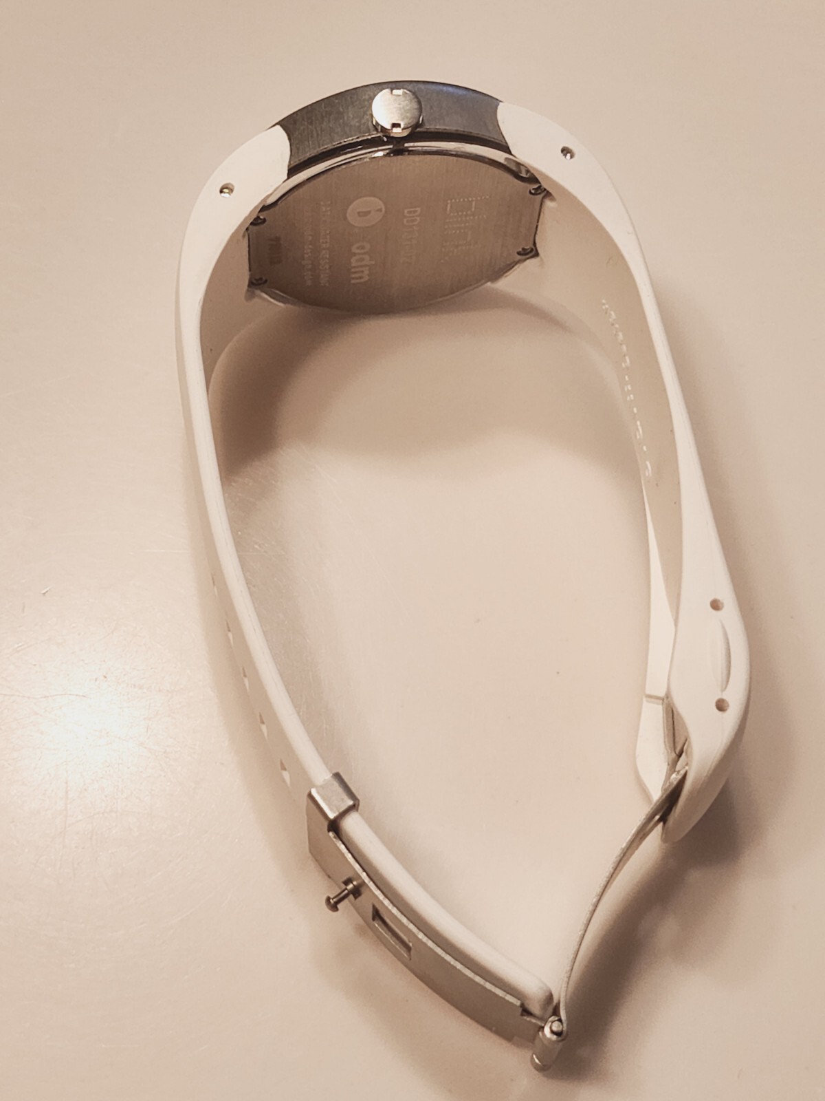 ODM Blink Analog Watch WHITE DD131-02 ** RUNNING **