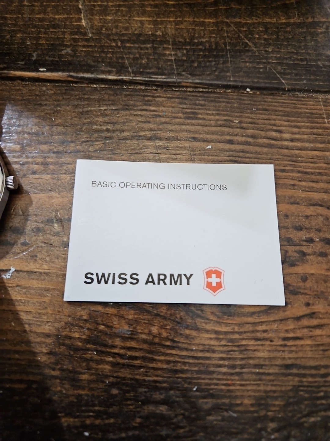 Swiss Army Men’s Garrison Watch 1990’s Marlboro Promo 241083 New/Mint-in-Box!