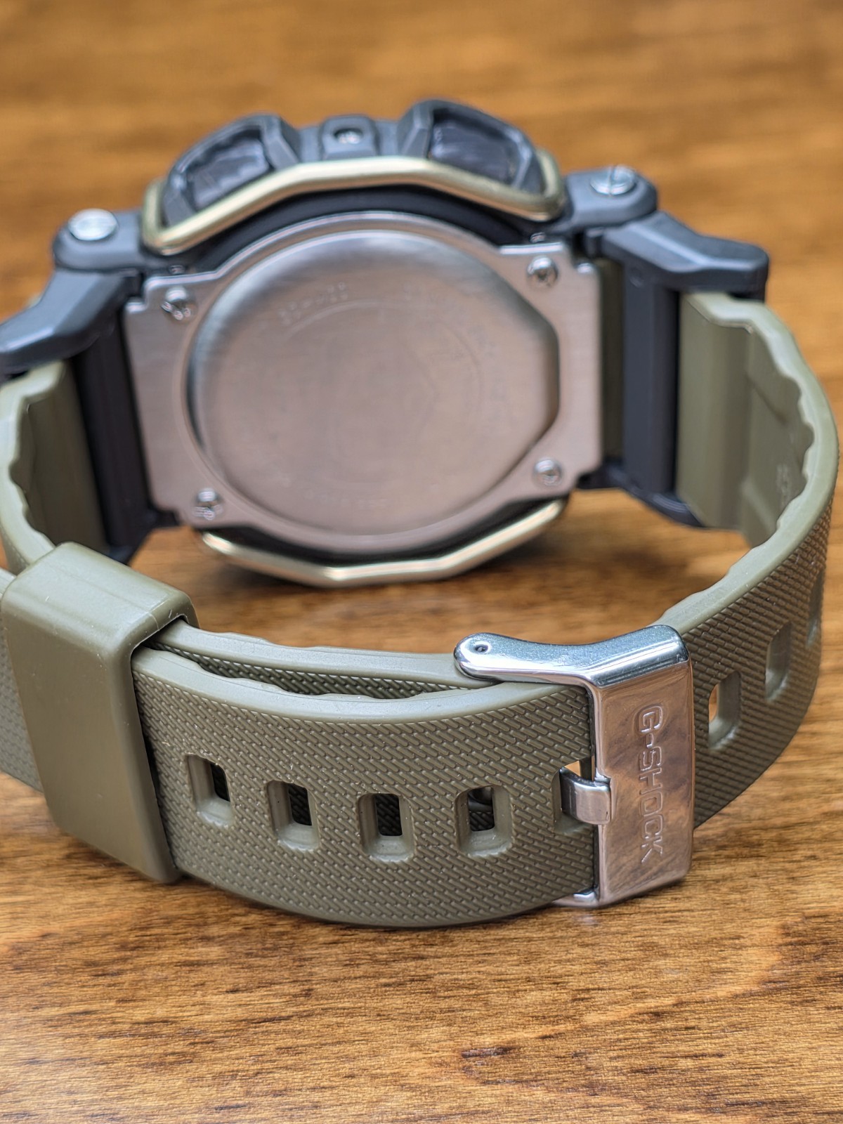 Casio G-Shock GD-400 Watch Men 48mm Digital Black Army Green Alarm Chrono 3434