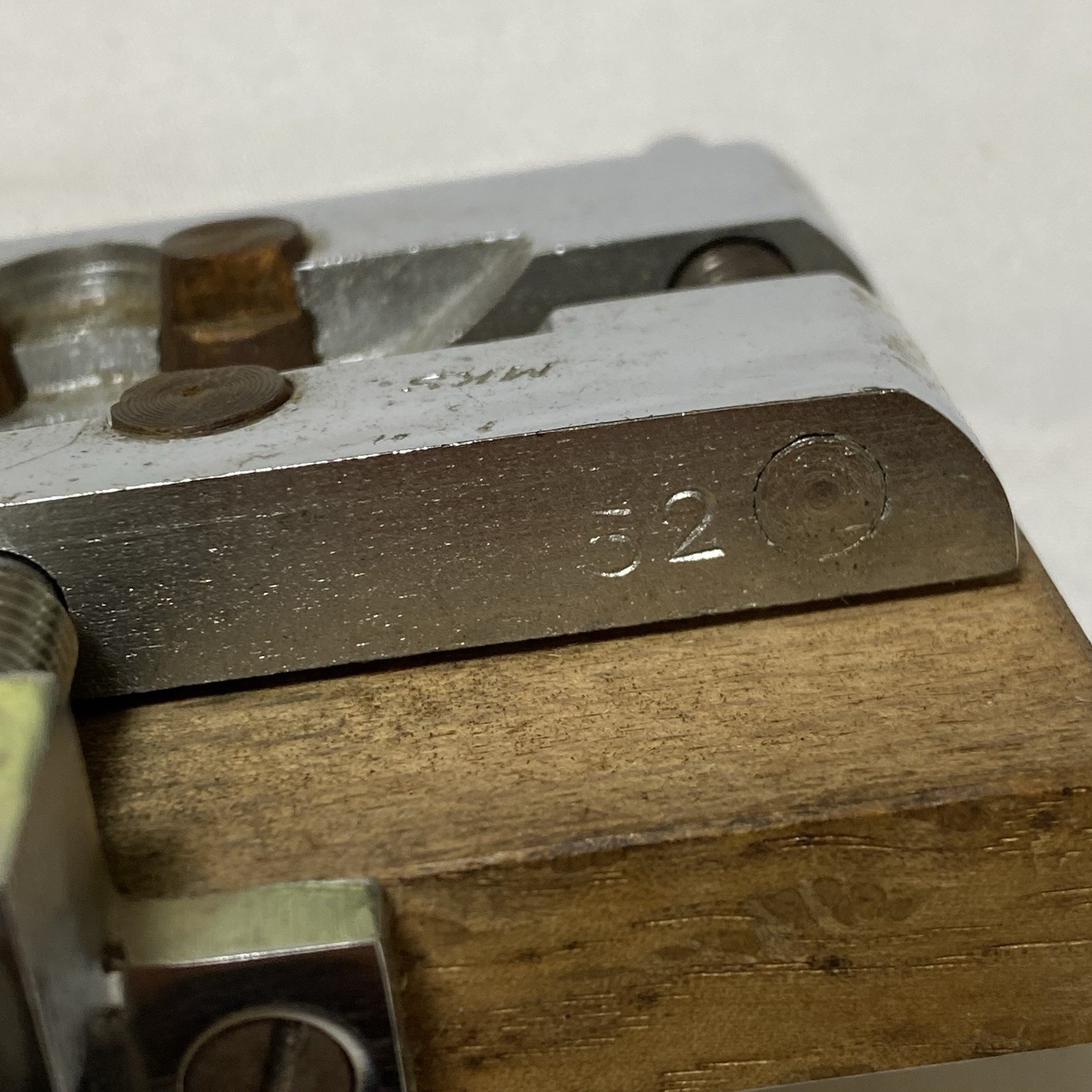 Vintage MKS Special Watch Vice Art No.195 Watchmaker Case Holder Japan Box