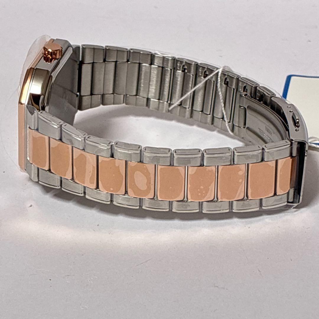 Rare CASIO watch MTP B195RG Rose Gold Navy