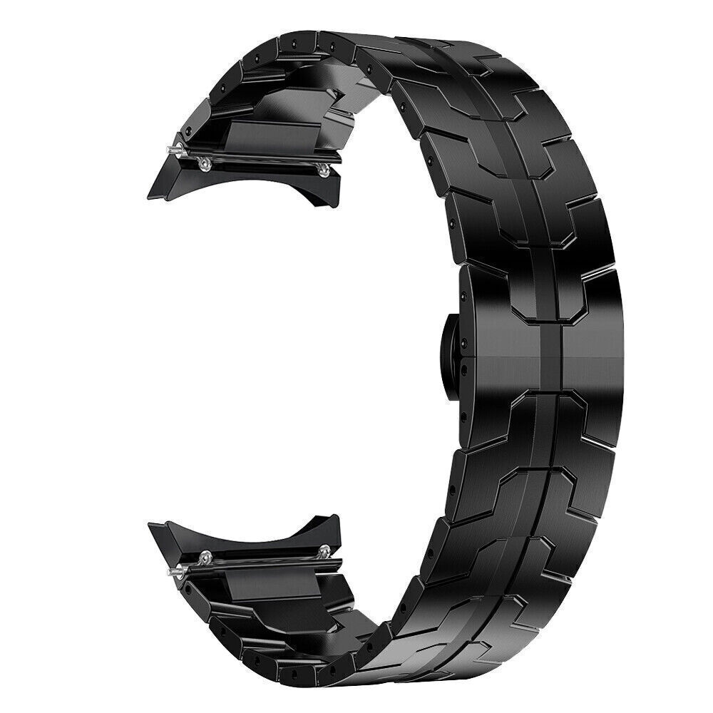 For Samsung Galaxy Watch 6 4 5 Pro 43mm 47mm Classic Stianless Steel Band Strap