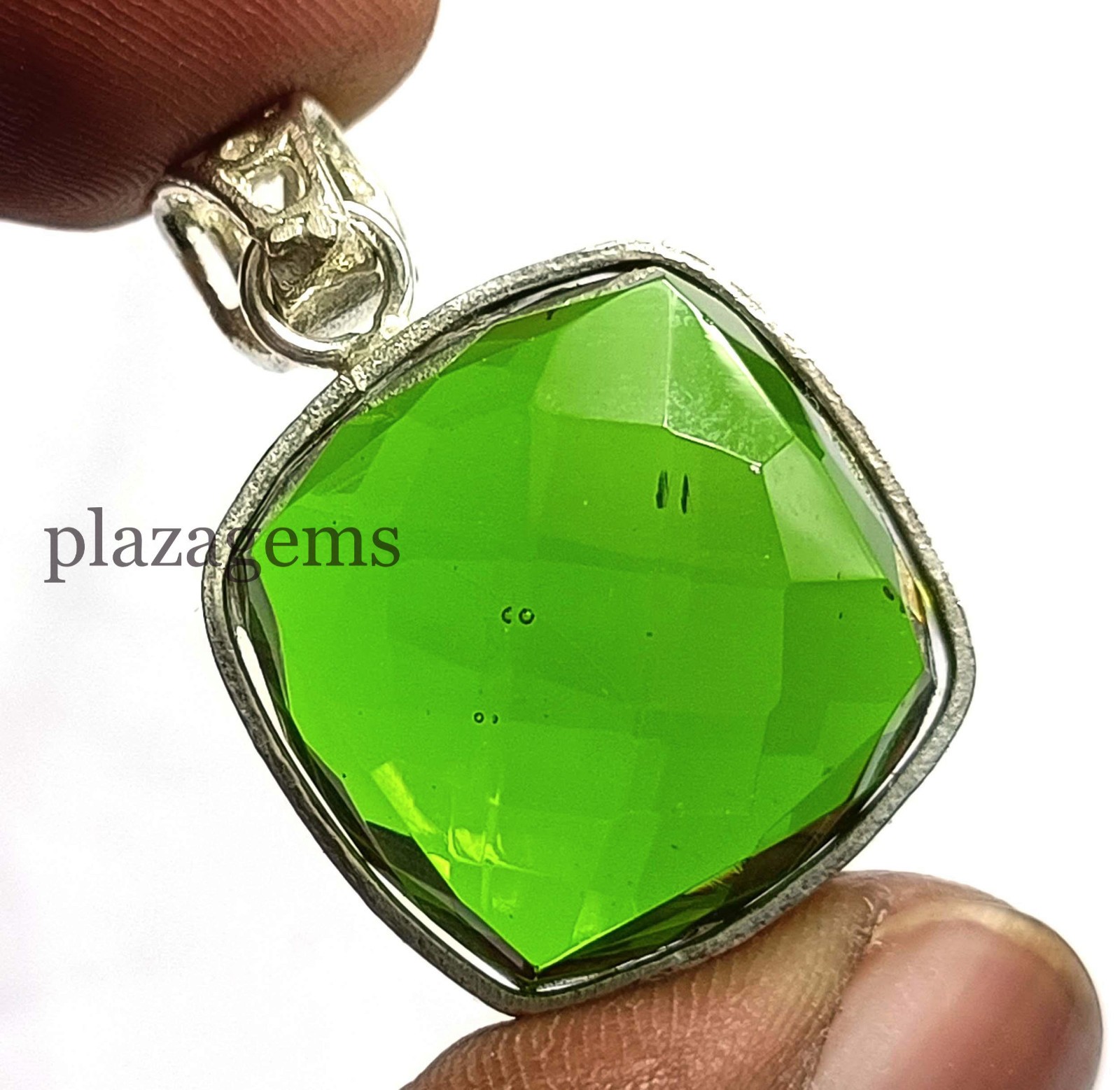 Natural Alexandrite Color-Change Pendant & Earring Set | EGL | 925 Silver 35K