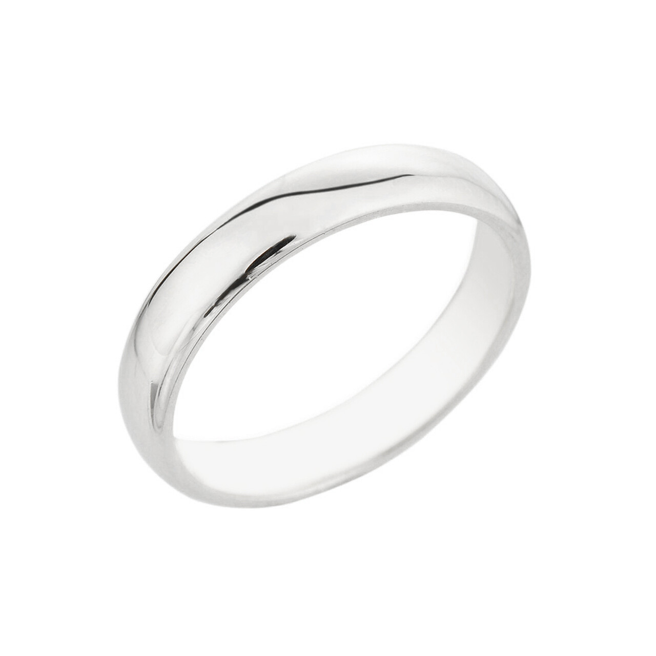 925 Sterling Silver Classic Thumb Ring 4MM – Any/ All Sizes Plain Band