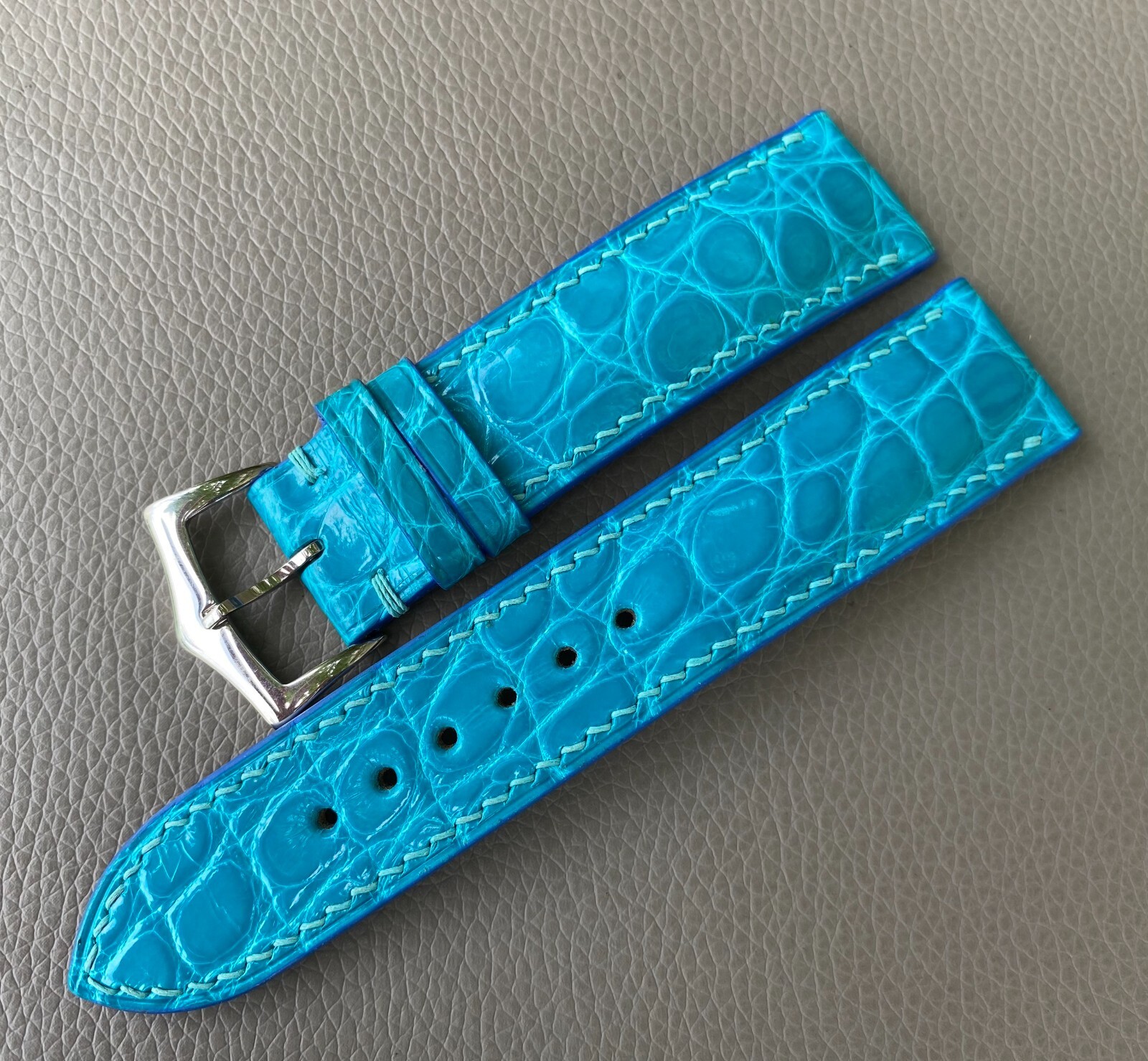 Genuine Skin Watch Strap Band Size 14 15 16 17 18 19 20 21 22 23 24 25 26mm