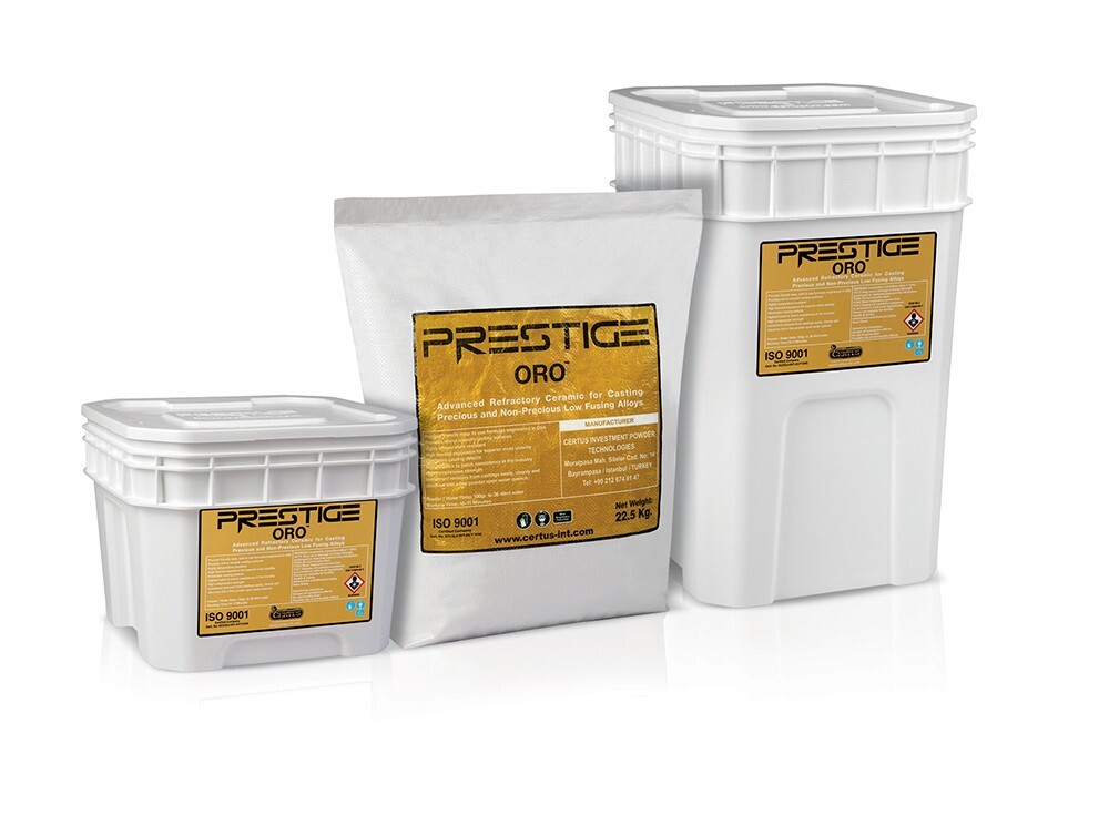 Jewelry Casting Investment Powder Lost Wax Prestige ORO for Gold & Silver 10Lbs