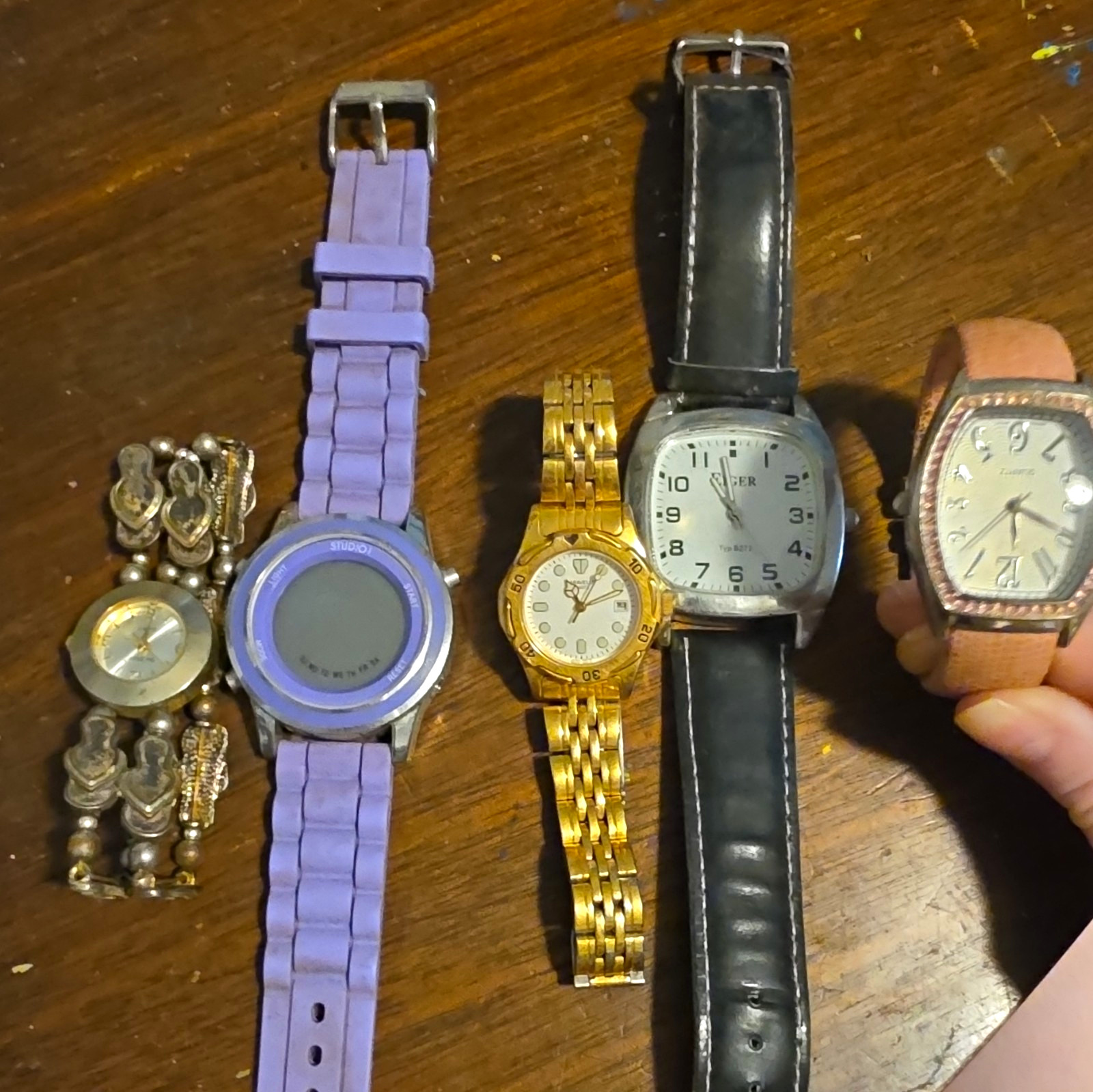Studio Aravelle Bay Studio Tudor Women’s Quartz Watch Lot of 4 MPN SW3111