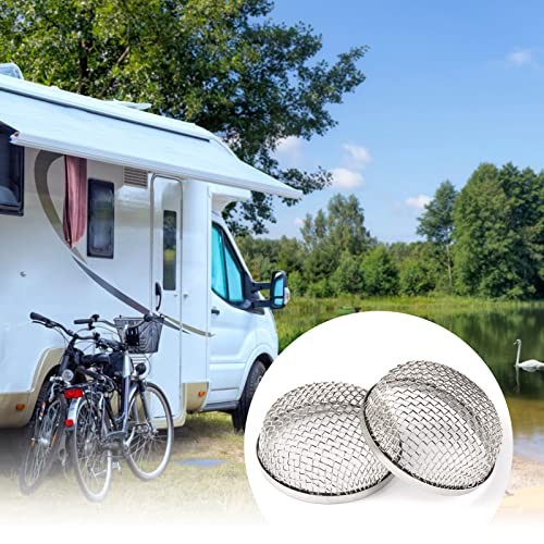 RV Flying Insect Screen, 2 Pack Furnace Vent Cover,Heater Vent Cover, 2.8in 2PK