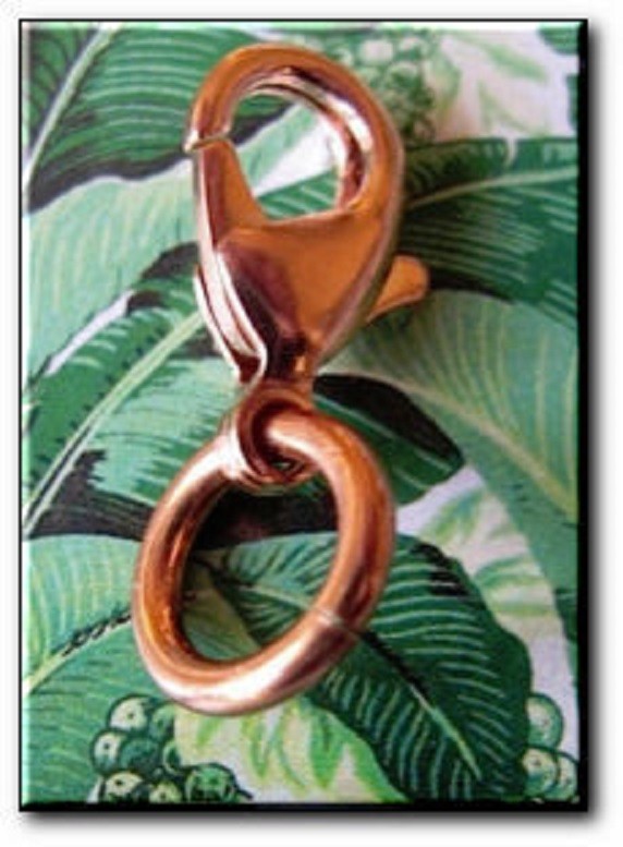 Solid Copper Chain CN630G – 1/4 of an inch wide. Available in 18 to 30 inches.