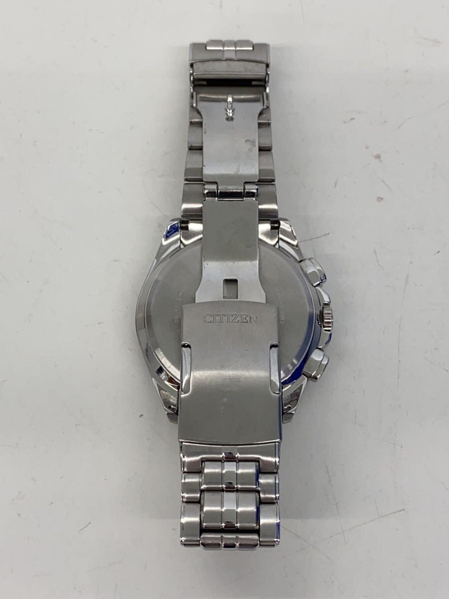 CITIZEN Solar Watch Analog Stainless Steel BLK SLV SS E660 S119936