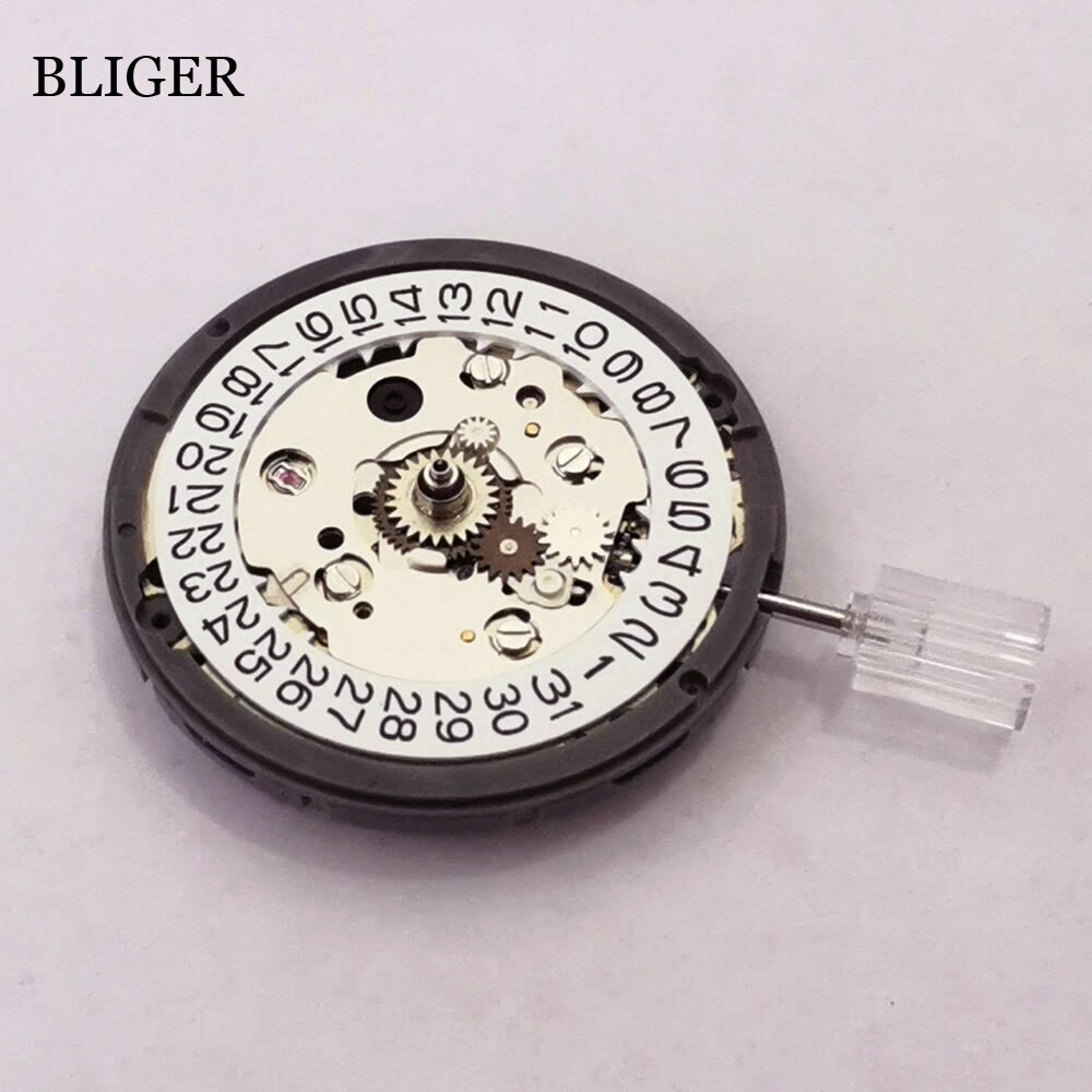 NH34A Genuine Japan NH34 GMT White Black Date Automatic Watch Movement Parts