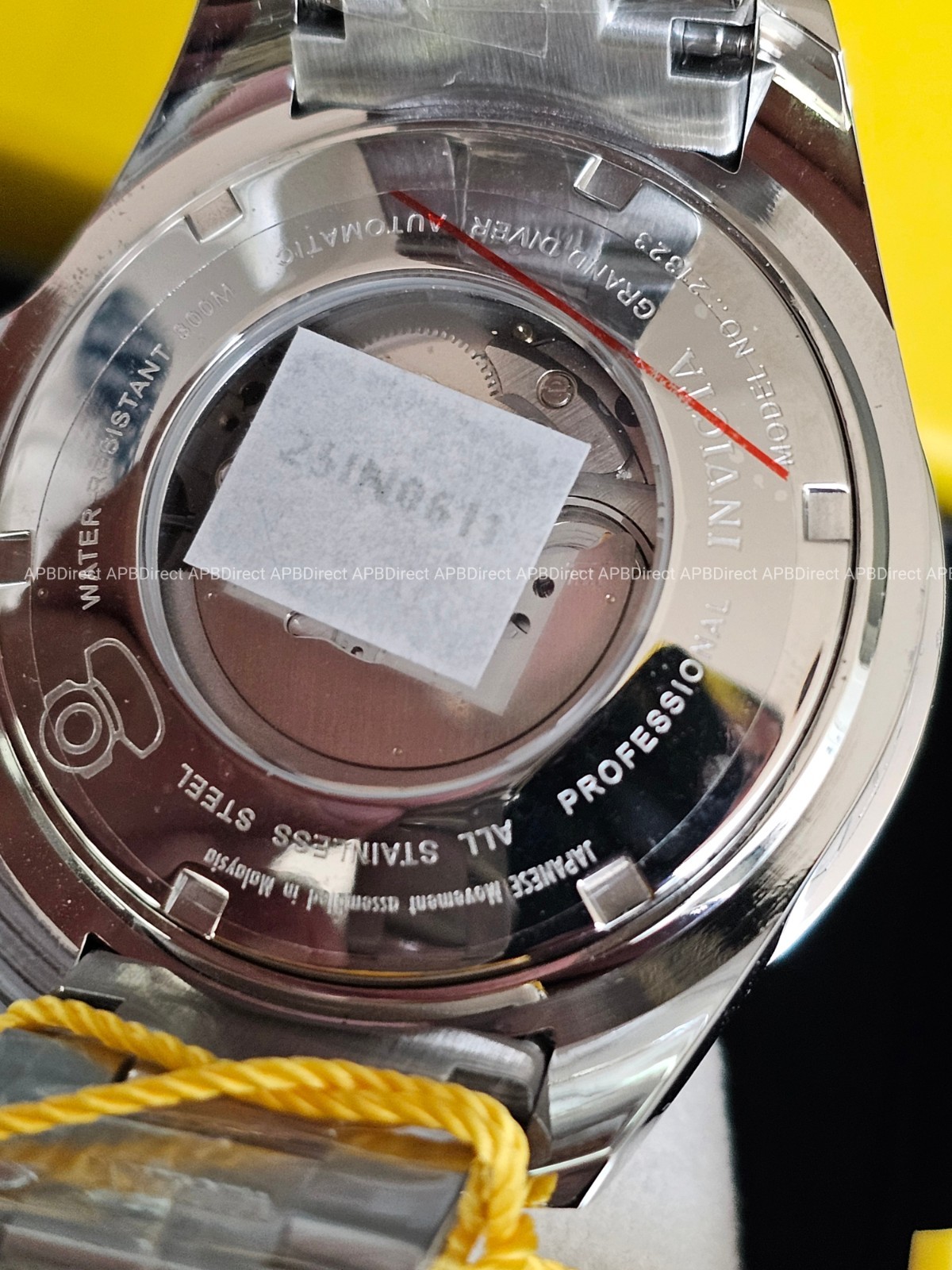 Invicta – Grand Diver – NAUTICAL FLAGS – 300m Automatic Flame-Fusion mens watch