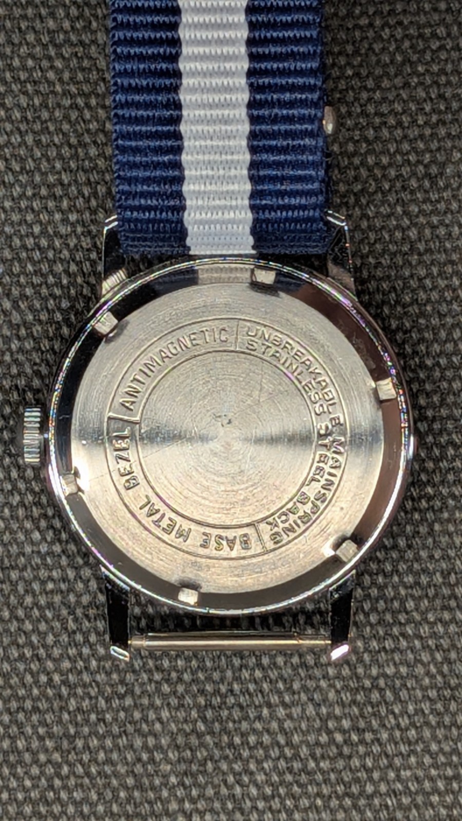Vintage Princeton 17 Jewel Manual Wind Men’s Watch Silver Sunburst Dial Runs