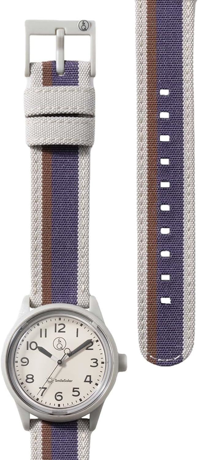 Citizen Watch Q and Q Smile Solar Analog Waterproof R01A-002JK