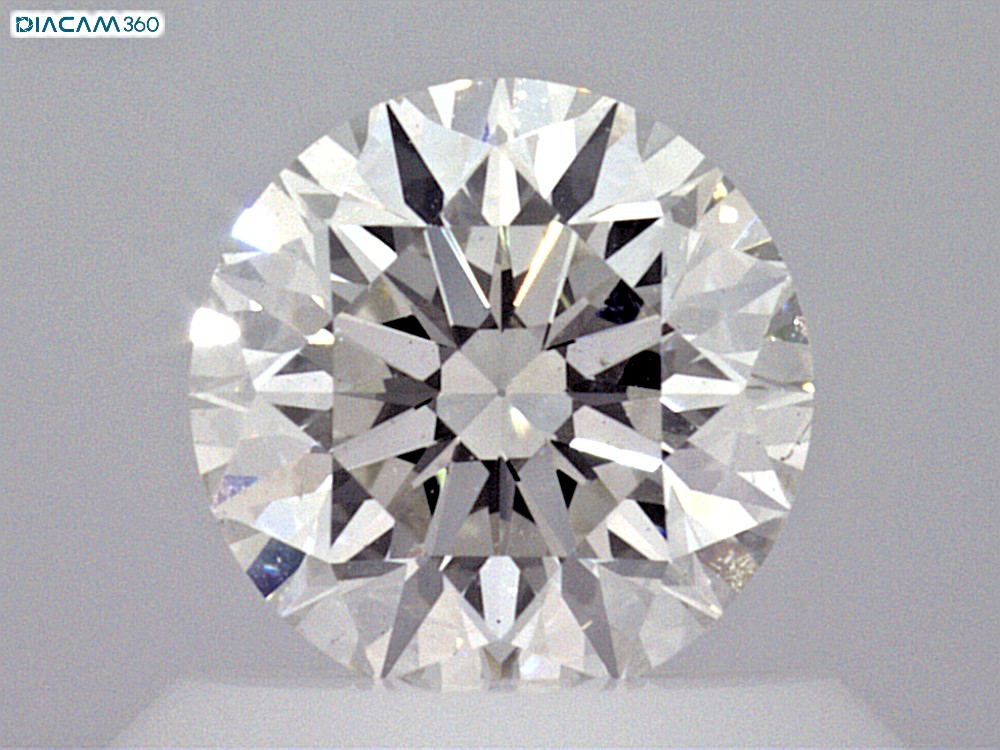 GIA Certified 0.70 Carat Natural Round Cut Diamond H SI1 Very Good cut
