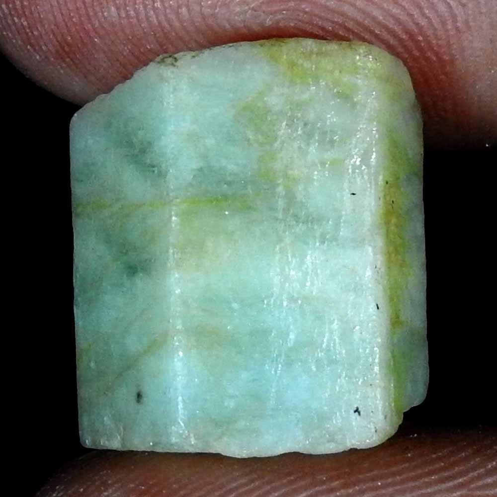 30.70 Cts Natural Aquamarine Brazil Rough Loose Gemstone 17x15x12
