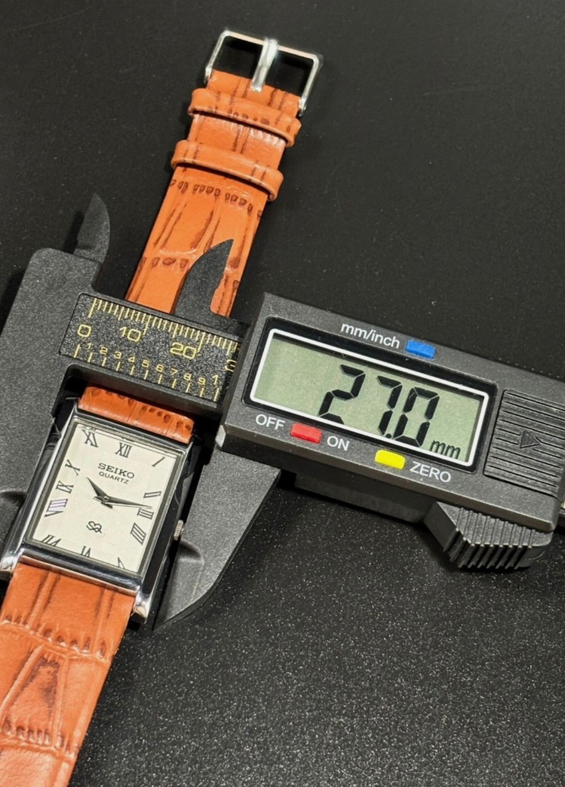 Vintage Rare Seiko Slim Quartz Men’s Wrist Watch With Free DDP Shipping