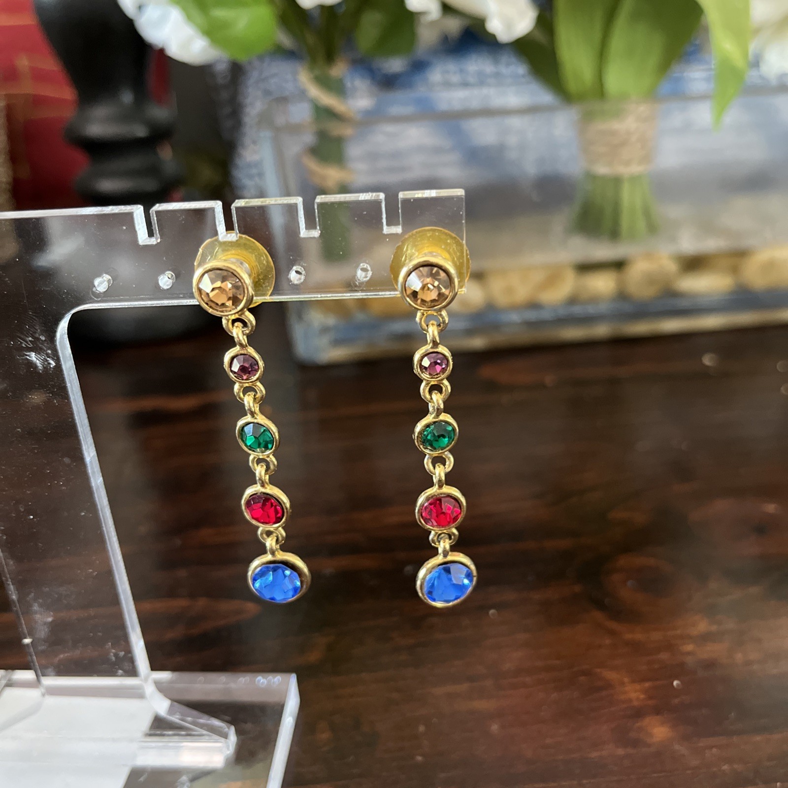 Beautiful Earrings With Stones