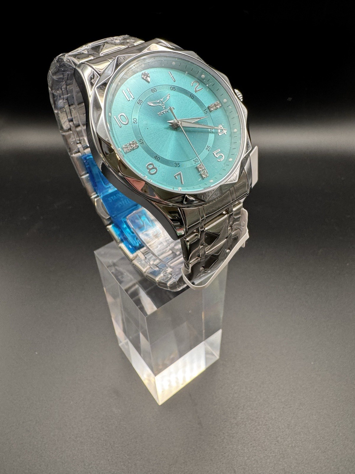 Invicta Specialty I 70050 Men’s 41mm Light Blue Dial Stainless Steel Watch NEW